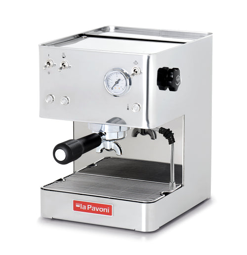 La Pavoni Casa Bar Manual Espresso Machine (Stainless Steel)