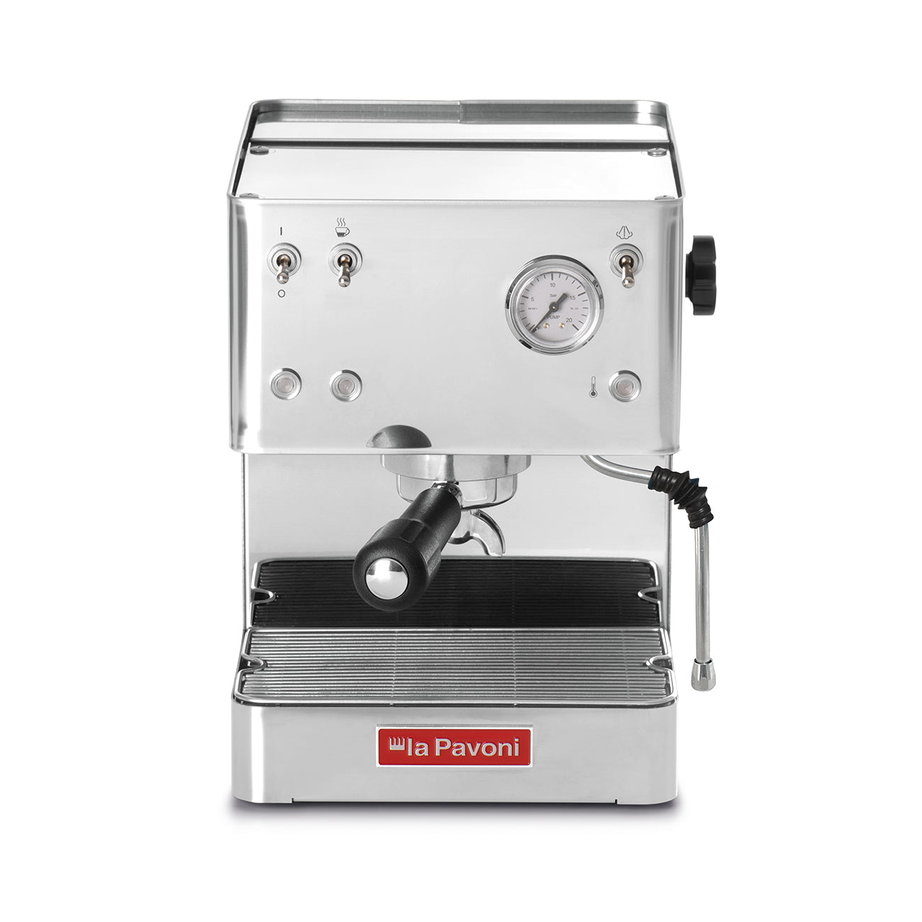 La Pavoni Casa Bar Steel Manual Espresso Machine Stainless Steel - LPMCBS01US