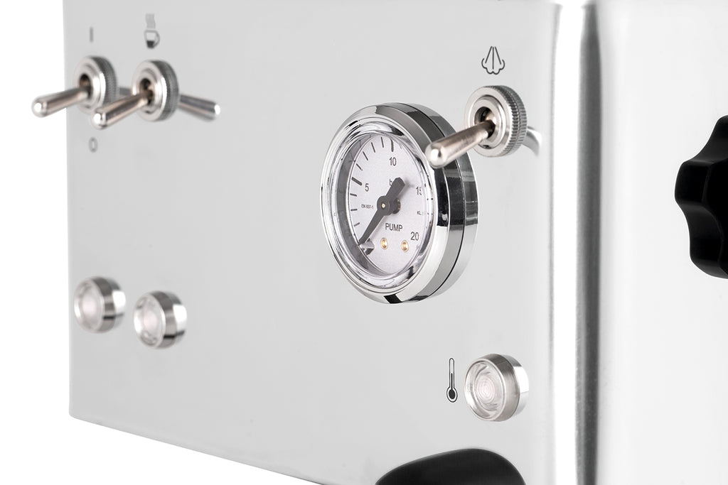 La Pavoni Casa Bar Manual Espresso Machine (Stainless Steel)