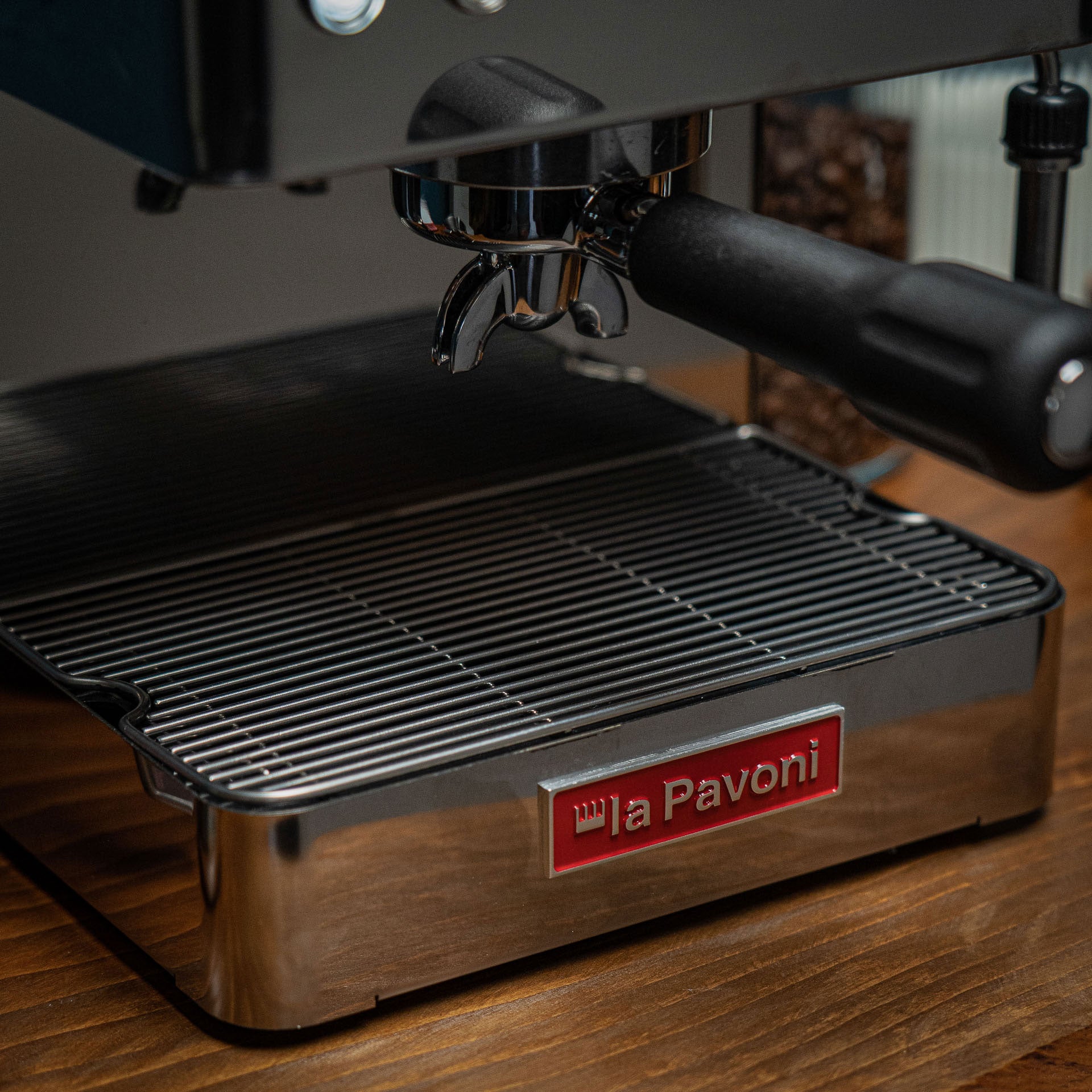 La Pavoni Casa Bar Manual Espresso Machine (Stainless Steel)