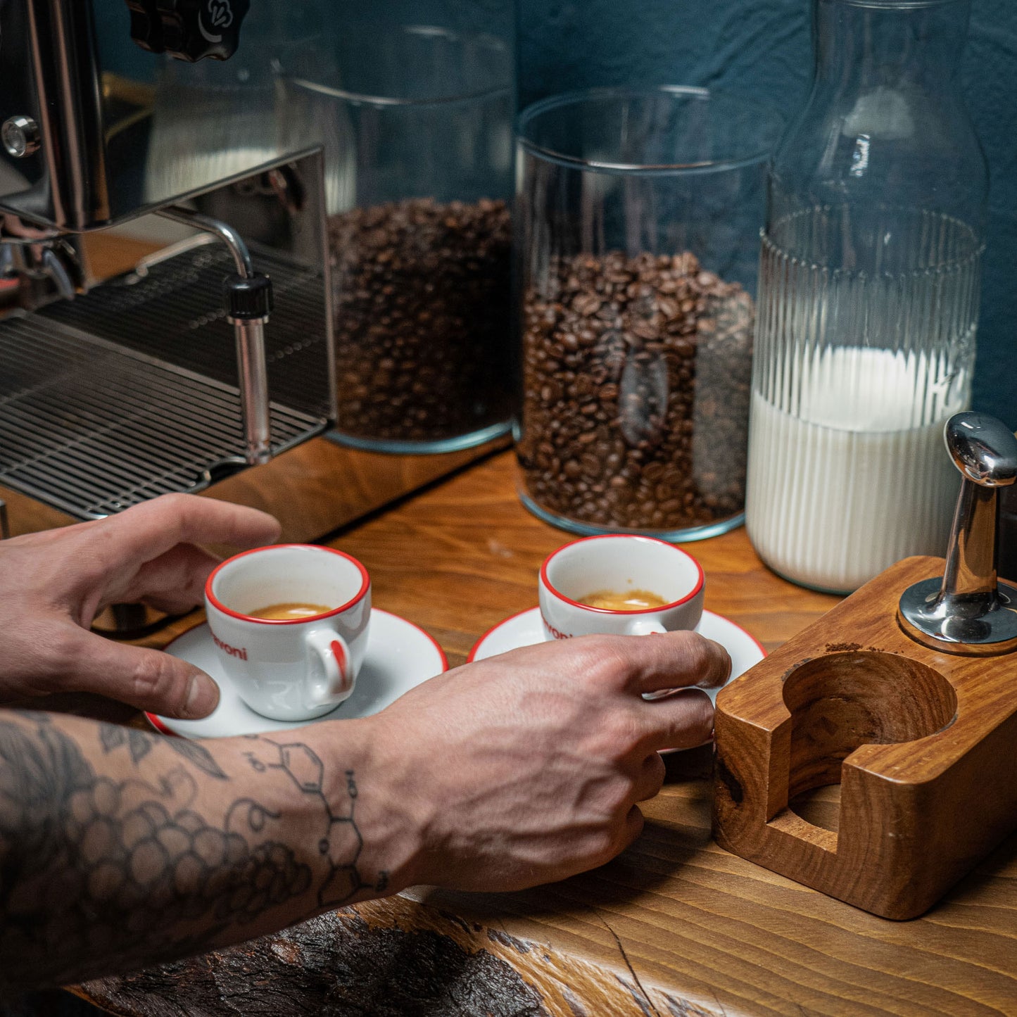 La Pavoni Casa Bar Steel Manual Espresso Machine Stainless Steel - LPMCBS01US