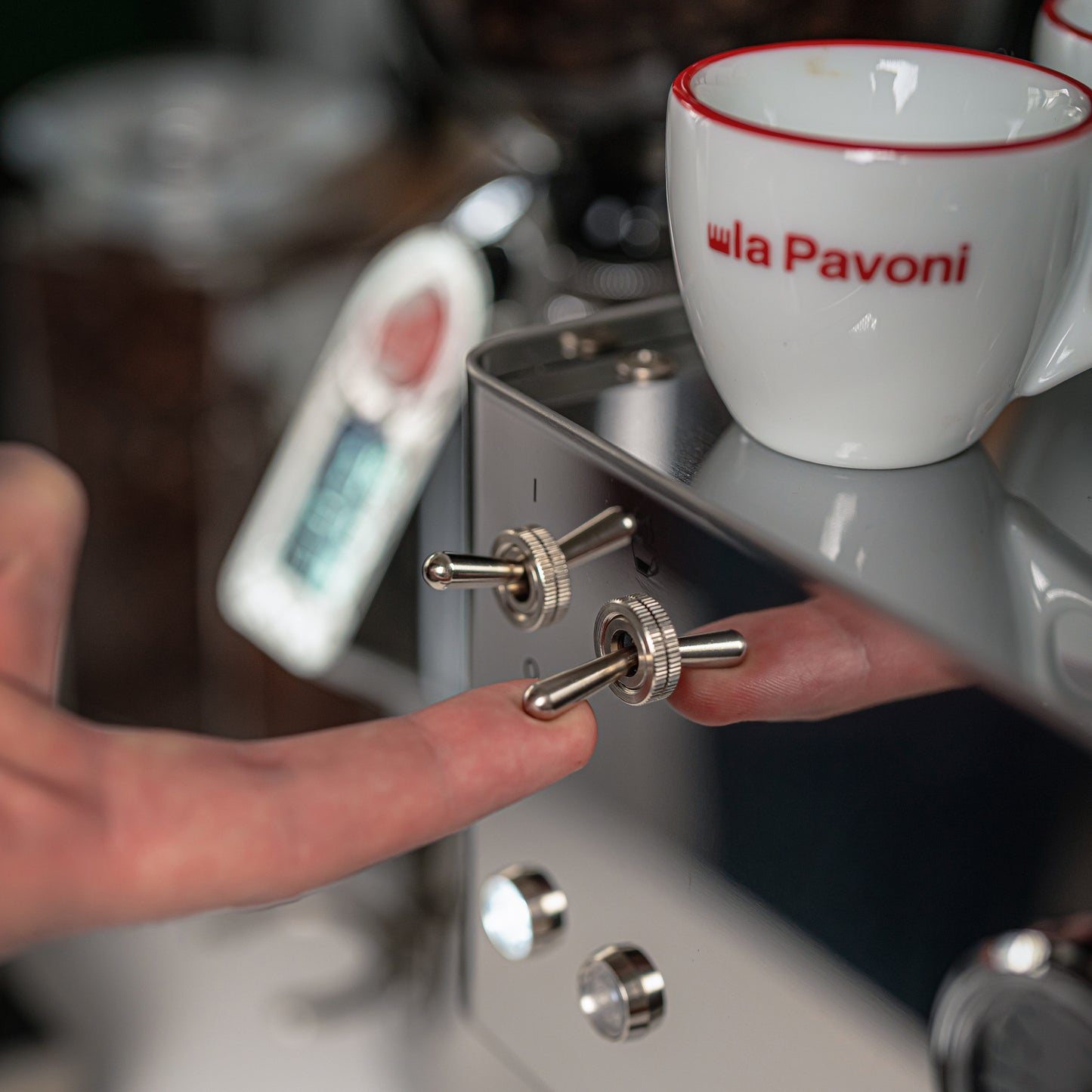 La Pavoni Casa Bar Steel Manual Espresso Machine Stainless Steel - LPMCBS01US