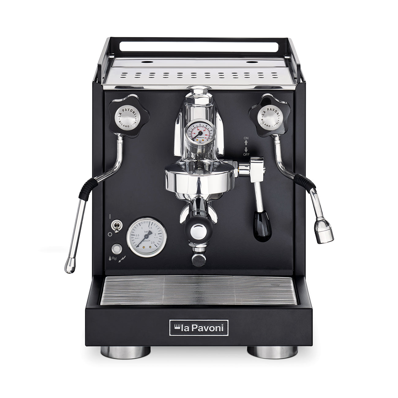 La Pavoni Cellini Classic Espresso Machine Classic Black - LPSCCB11US