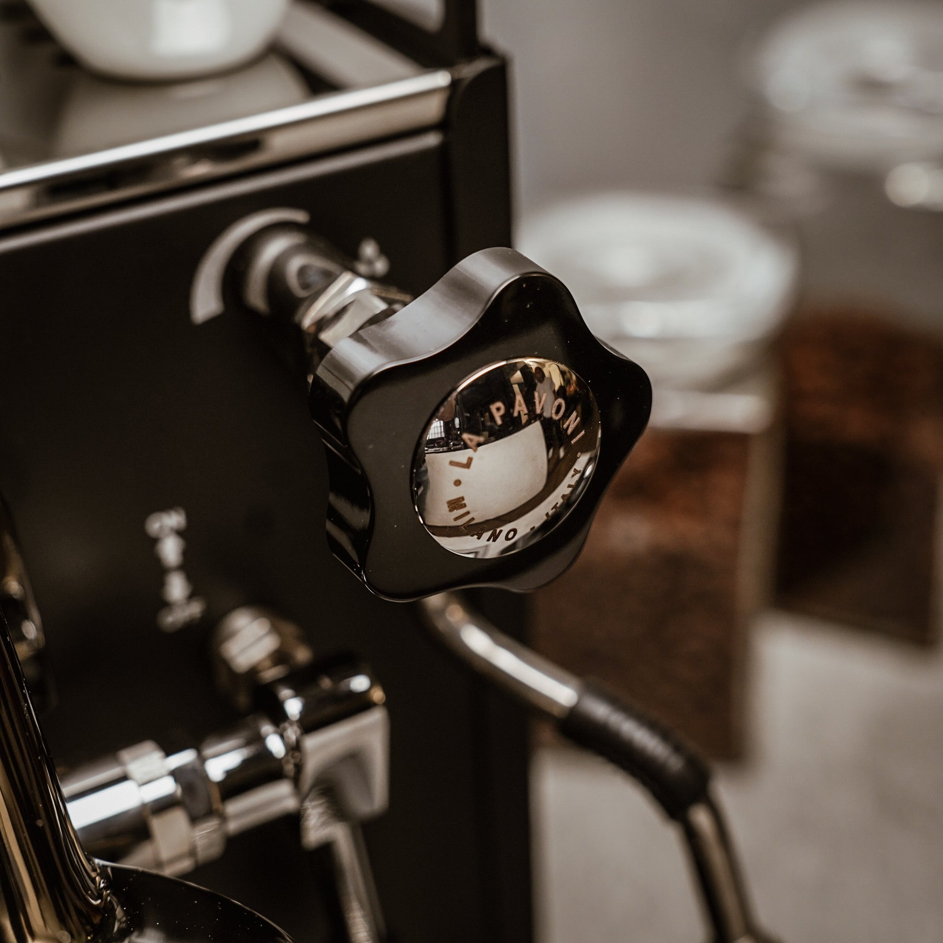 La Pavoni Cellini Classic Nera Semi-Pro Espresso Machine (Matte Black)