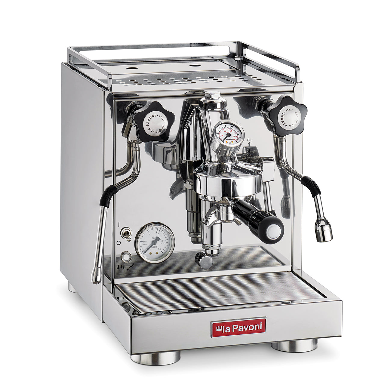 La Pavoni Cellini Classic Espresso Machine Stainless Steel - LPSCCS11US