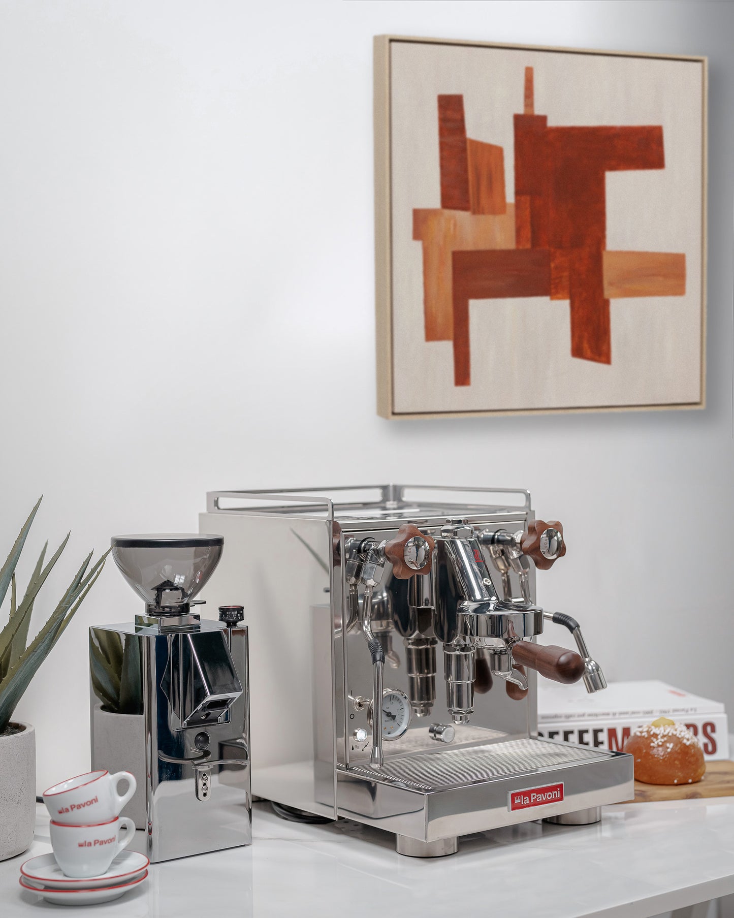 La Pavoni Cellini Classic Espresso Machine Stainless Steel - LPSCCS11US