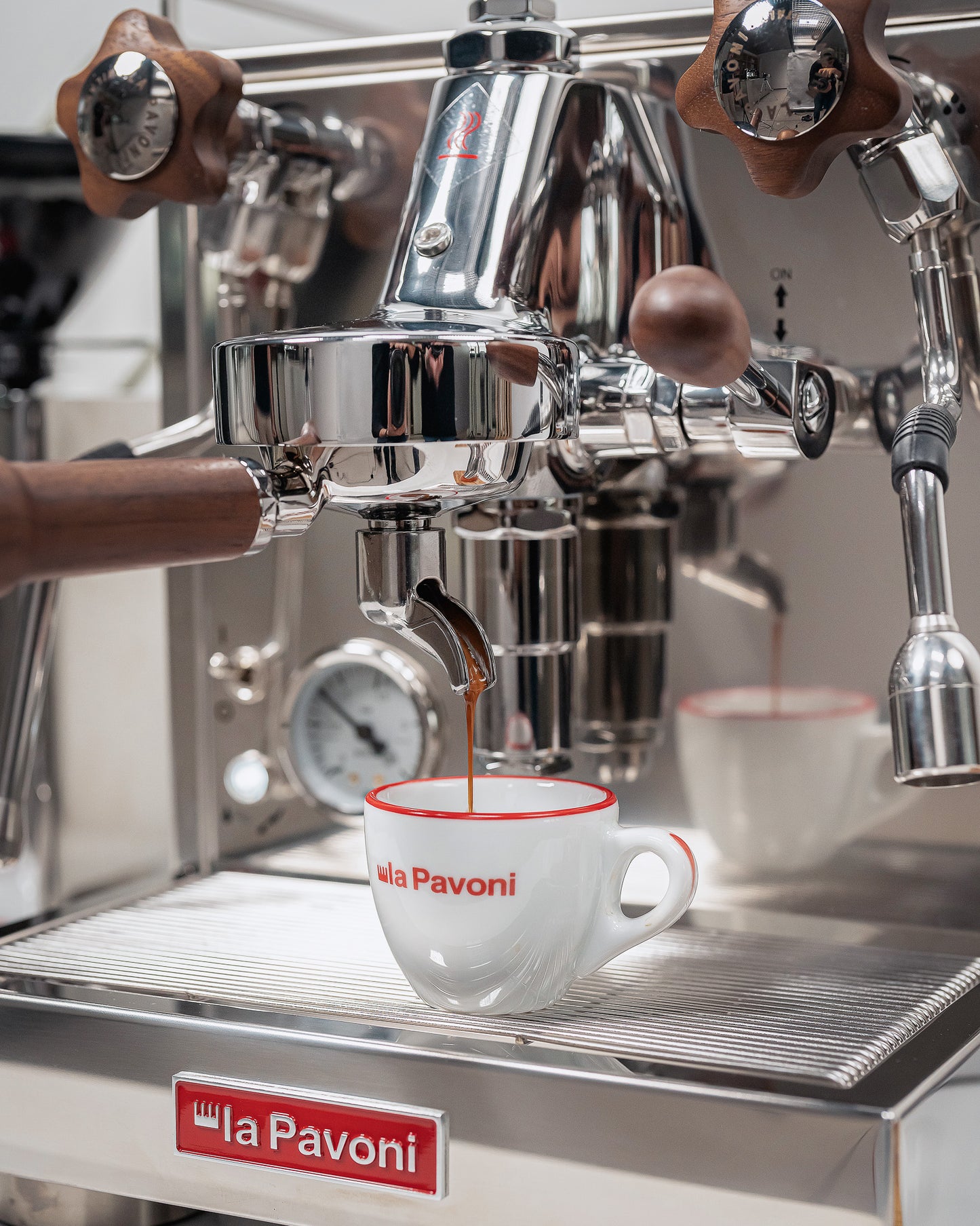 La Pavoni Cellini Classic Espresso Machine Stainless Steel - LPSCCS11US