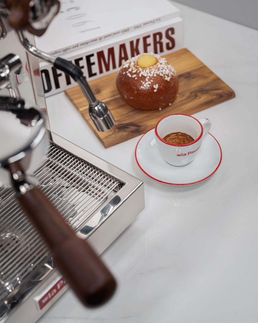 La Pavoni Cellini Classic Semi-Pro Espresso Machine (Stainless Steel)
