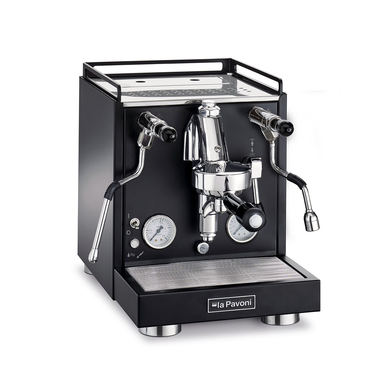 La Pavoni Cellini Evolution Nera Semi-Pro Espresso Machine (Matte Black)