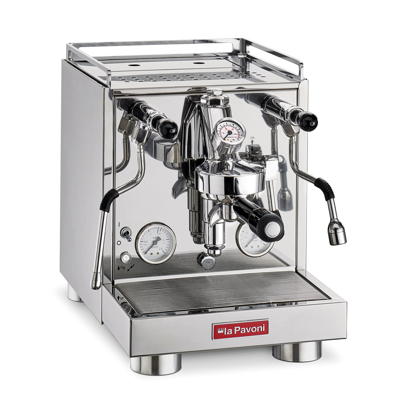 La Pavoni Cellini Evolution Semi-Pro Espresso Machine (Stainless Steel)
