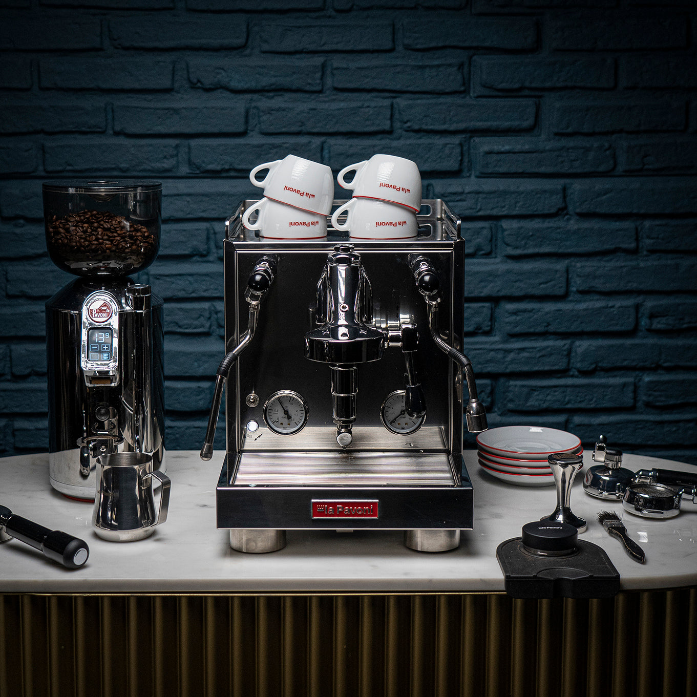 La Pavoni Cellini Evolution Semi-Pro Espresso Machine (Stainless Steel)