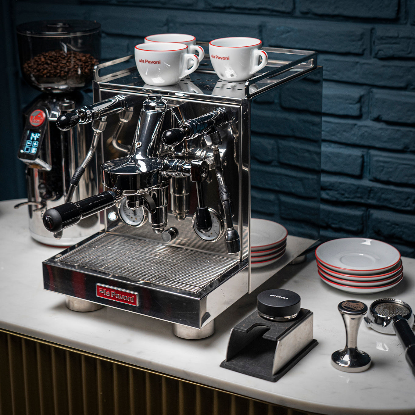 La Pavoni Cellini Evolution Staibless Steel - LPSCVS11US