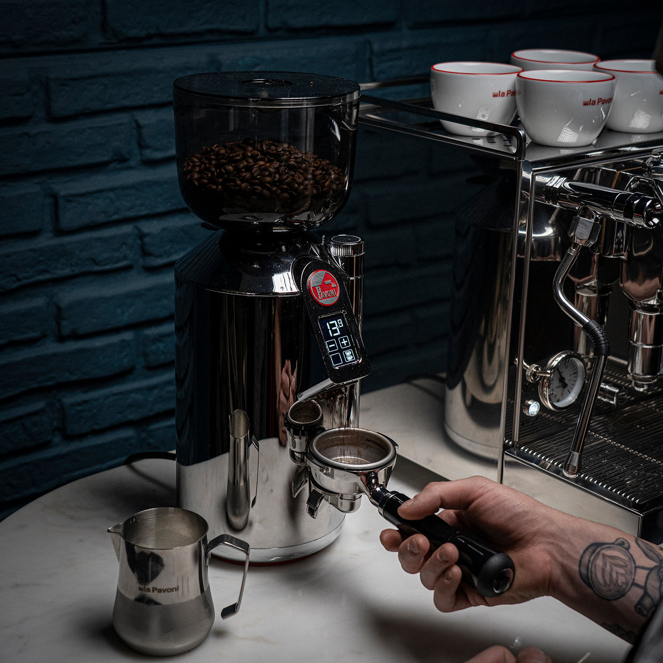 La Pavoni Cellini Evolution Staibless Steel - LPSCVS11US