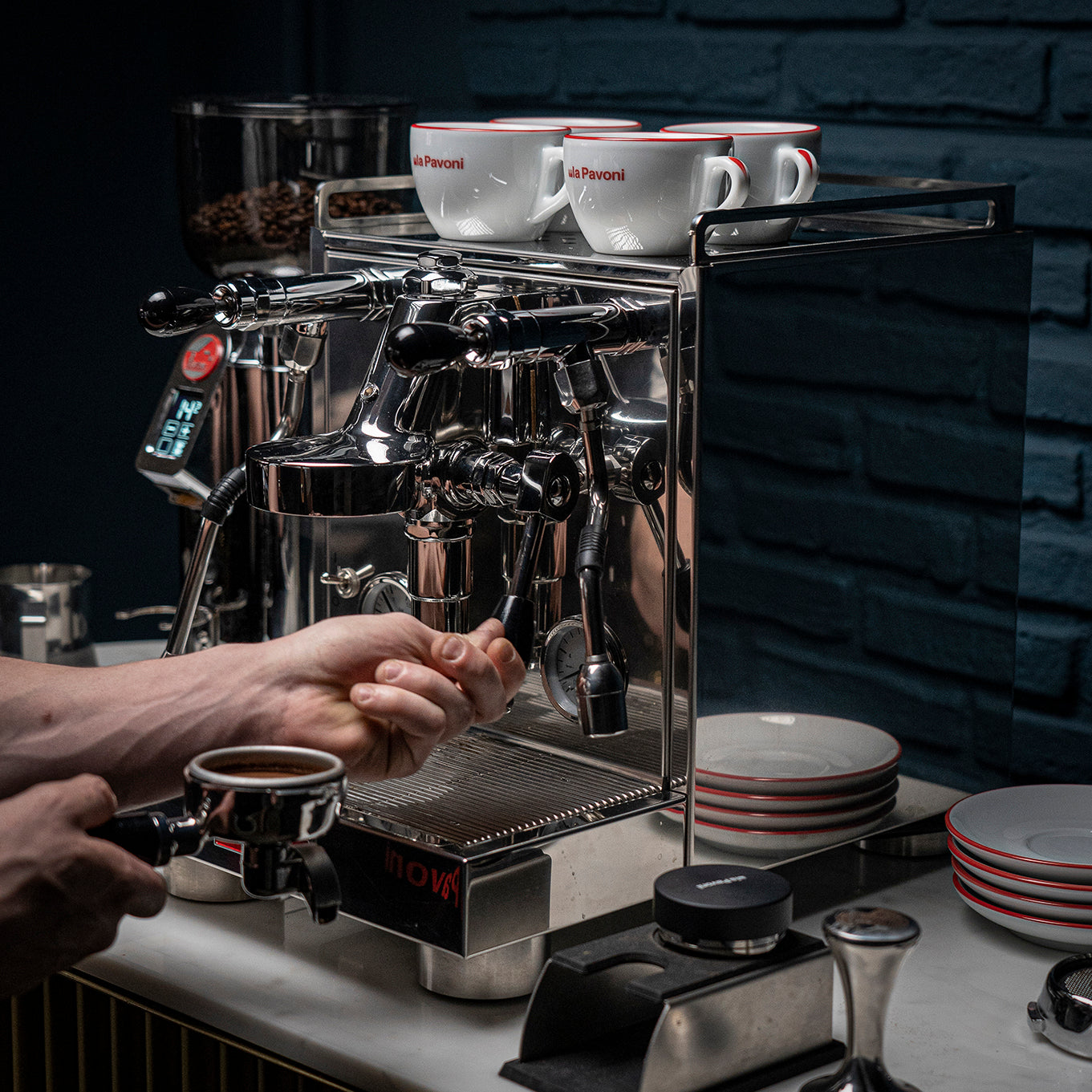 La Pavoni Cellini Evolution Staibless Steel - LPSCVS11US