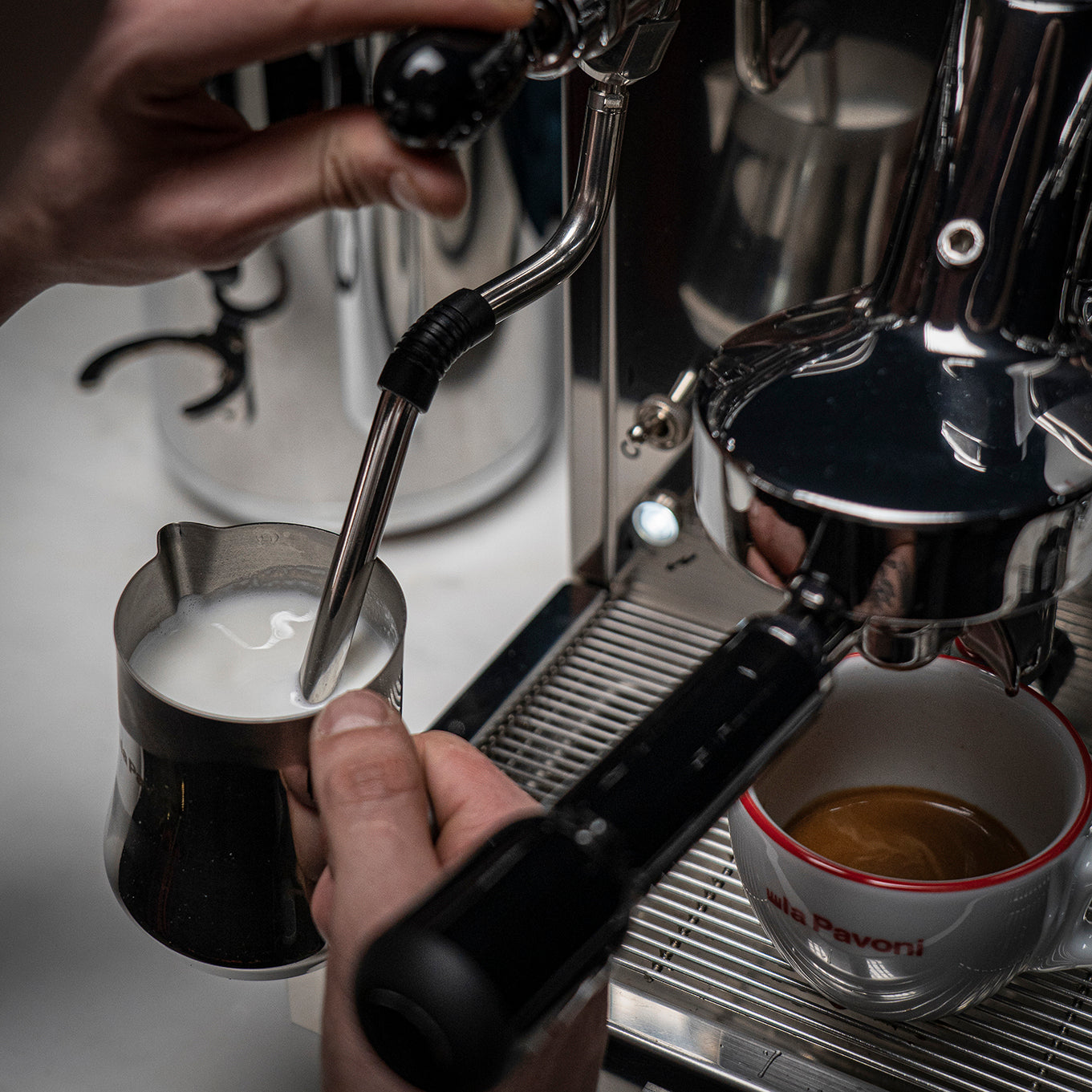 La Pavoni Cellini Evolution Semi-Pro Espresso Machine (Stainless Steel)