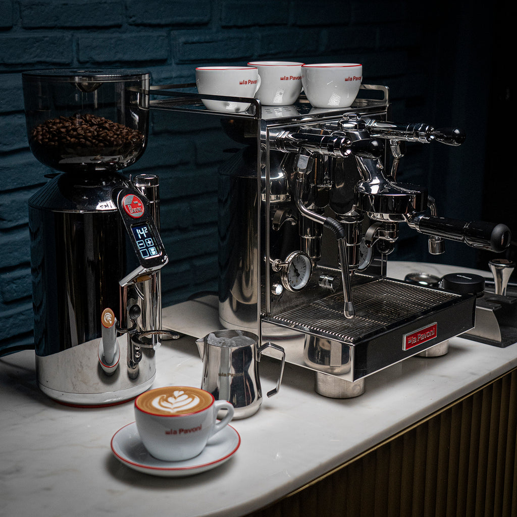La Pavoni Cellini Evolution Semi-Pro Espresso Machine (Stainless Steel)