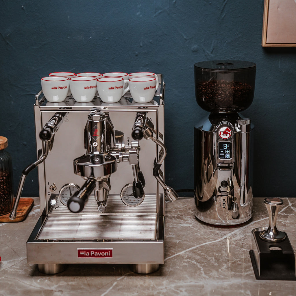 La Pavoni Cellini Evolution Semi-Pro Espresso Machine (Stainless Steel)