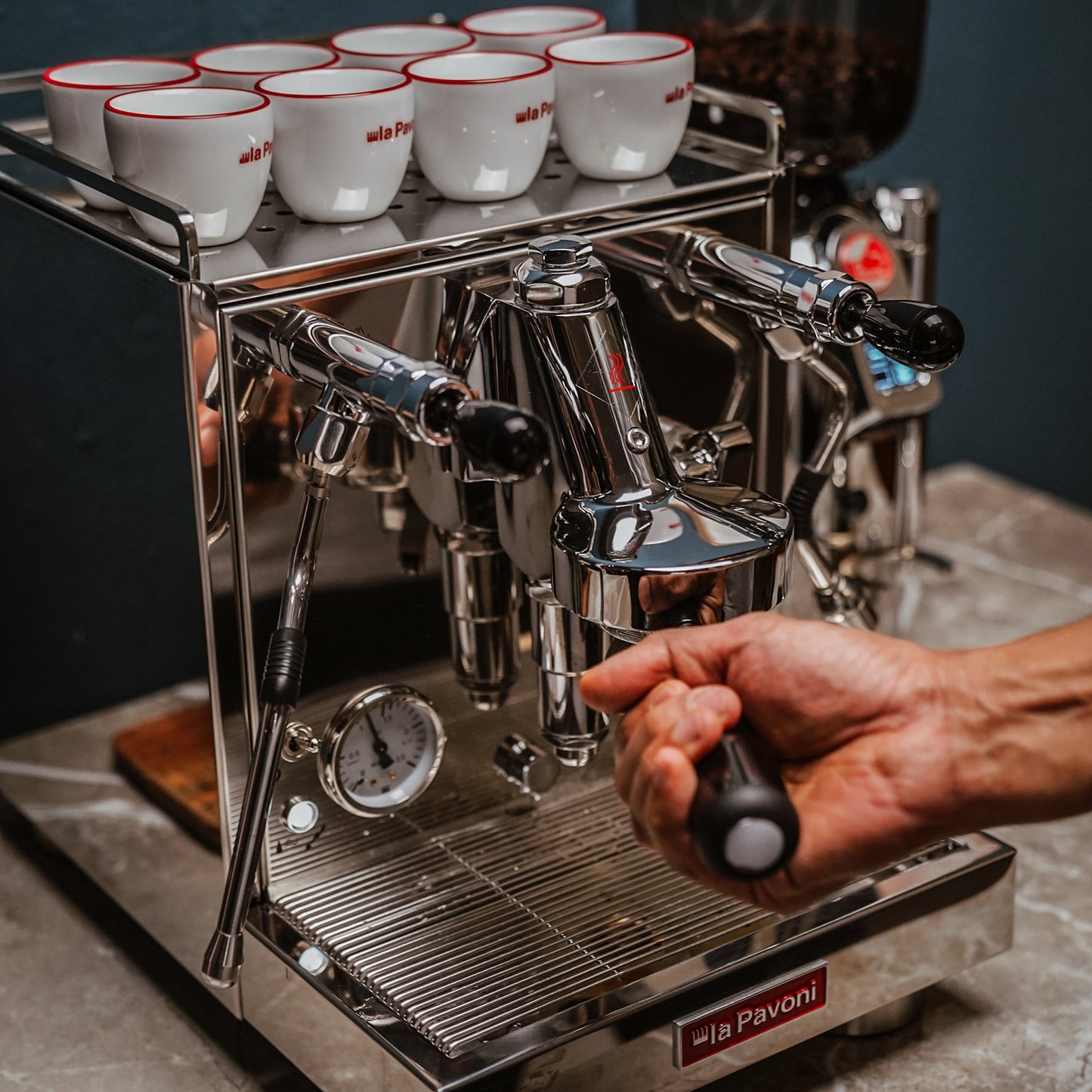 La Pavoni Cellini Evolution Staibless Steel - LPSCVS11US