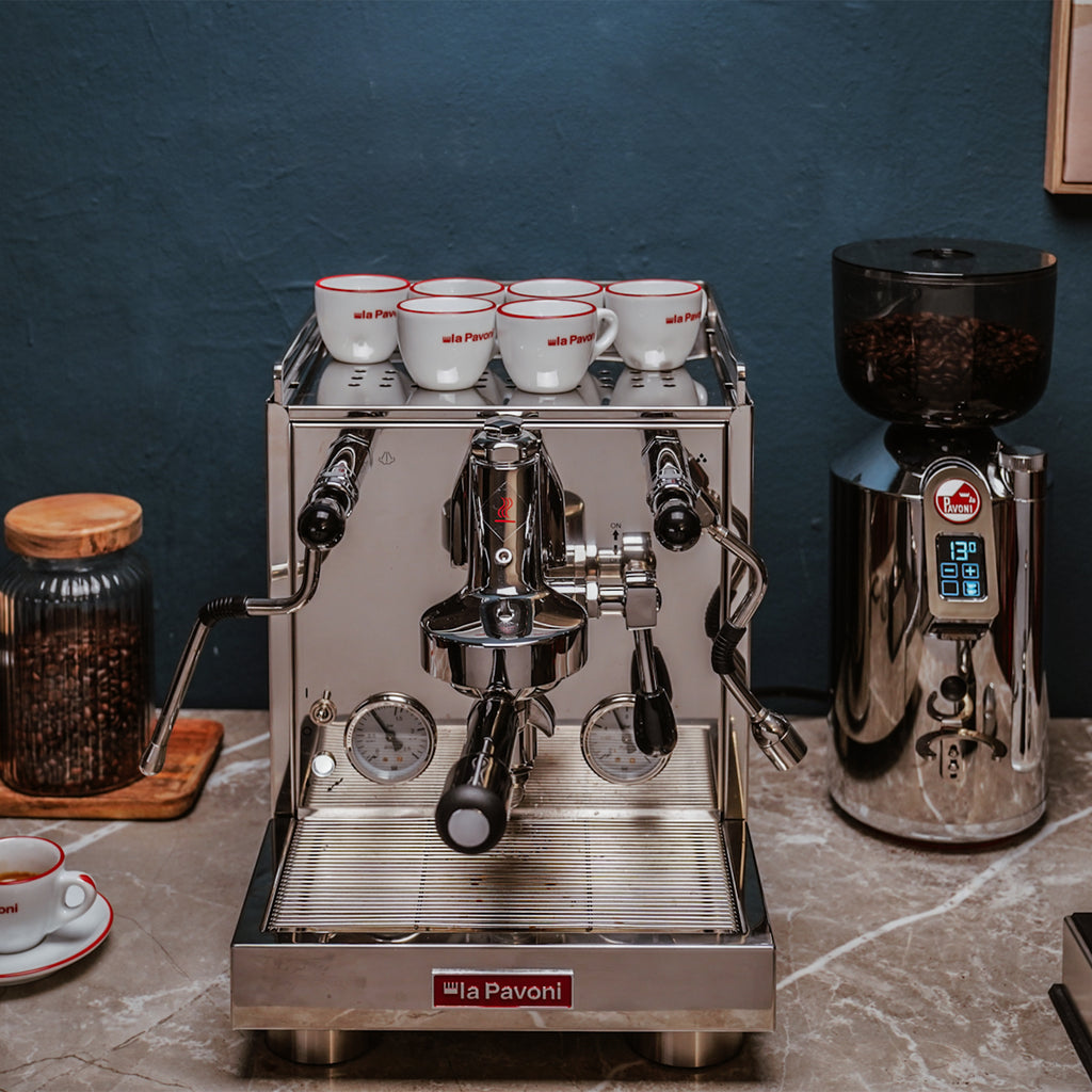 La Pavoni Cellini Evolution Semi-Pro Espresso Machine (Stainless Steel)