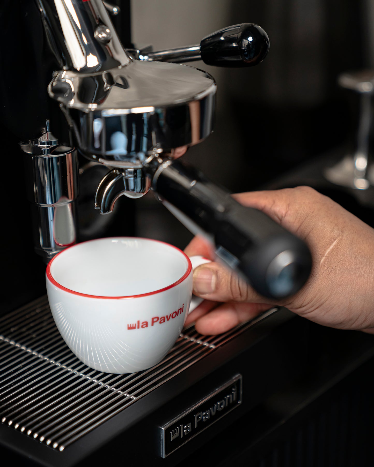 La Pavoni Mini Cellini Nera Espresso Machine Black - LPSMCB01US