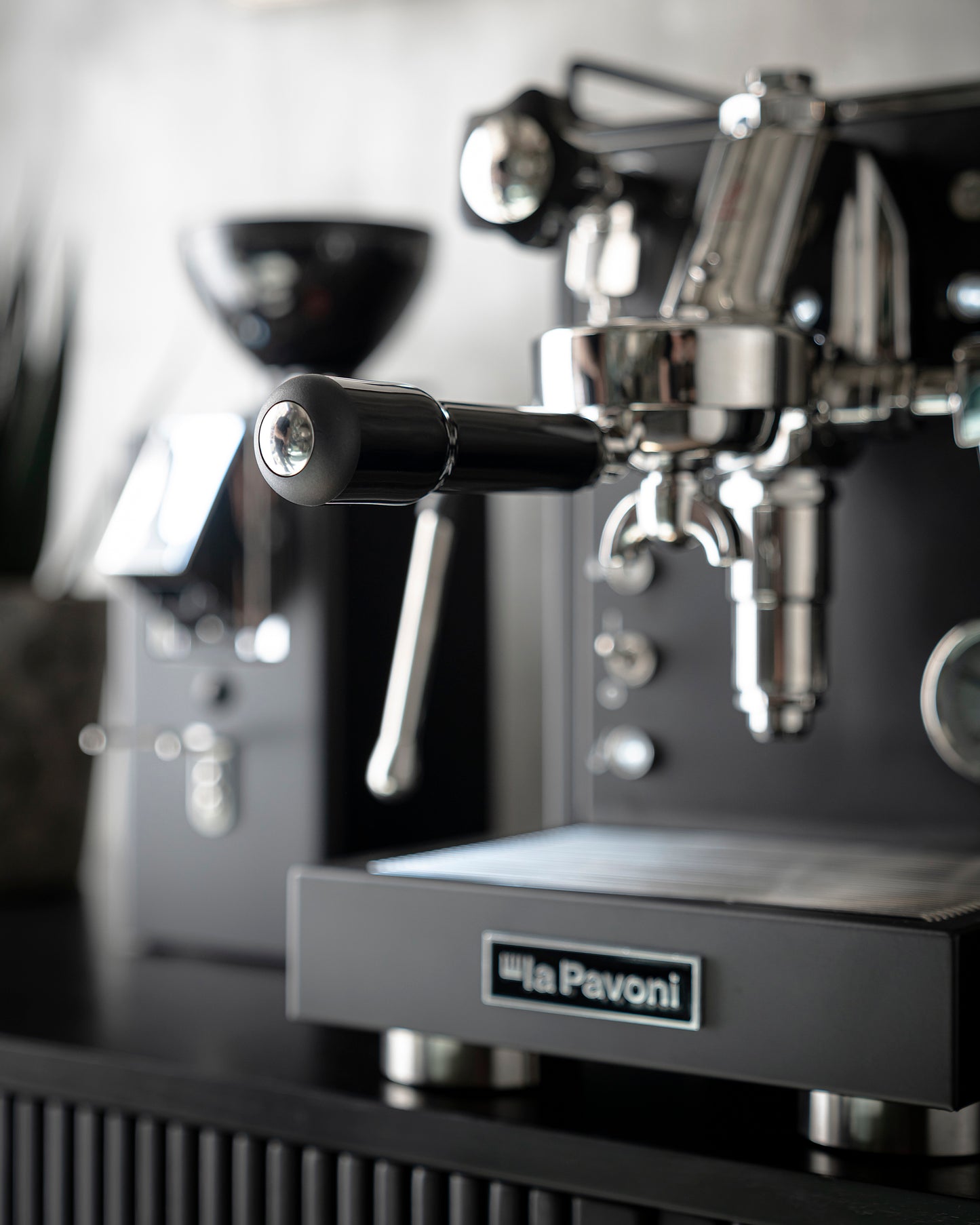 La Pavoni Mini Cellini Nera Espresso Machine Black - LPSMCB01US