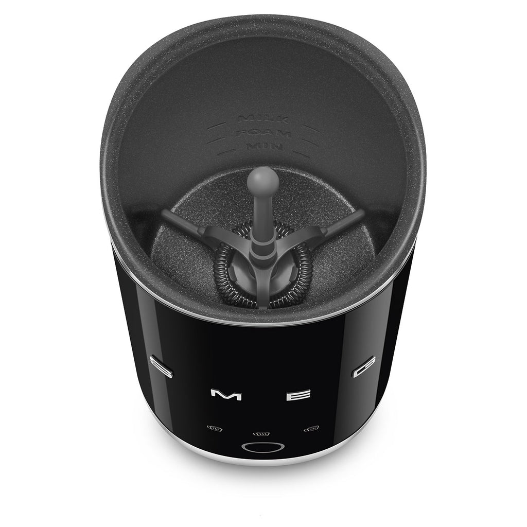 SMEG Portable Milk Frother (Black)
