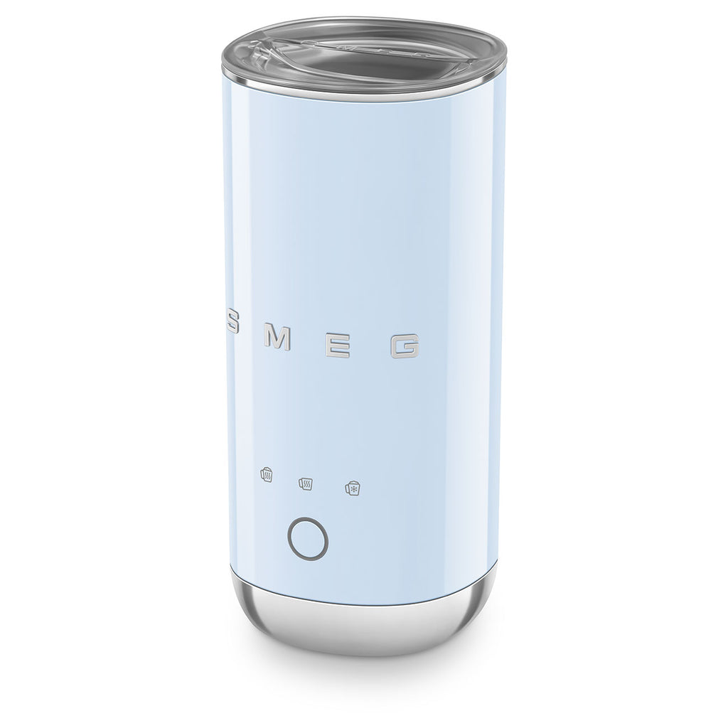 SMEG Portable Milk Frother (Pastel Blue)