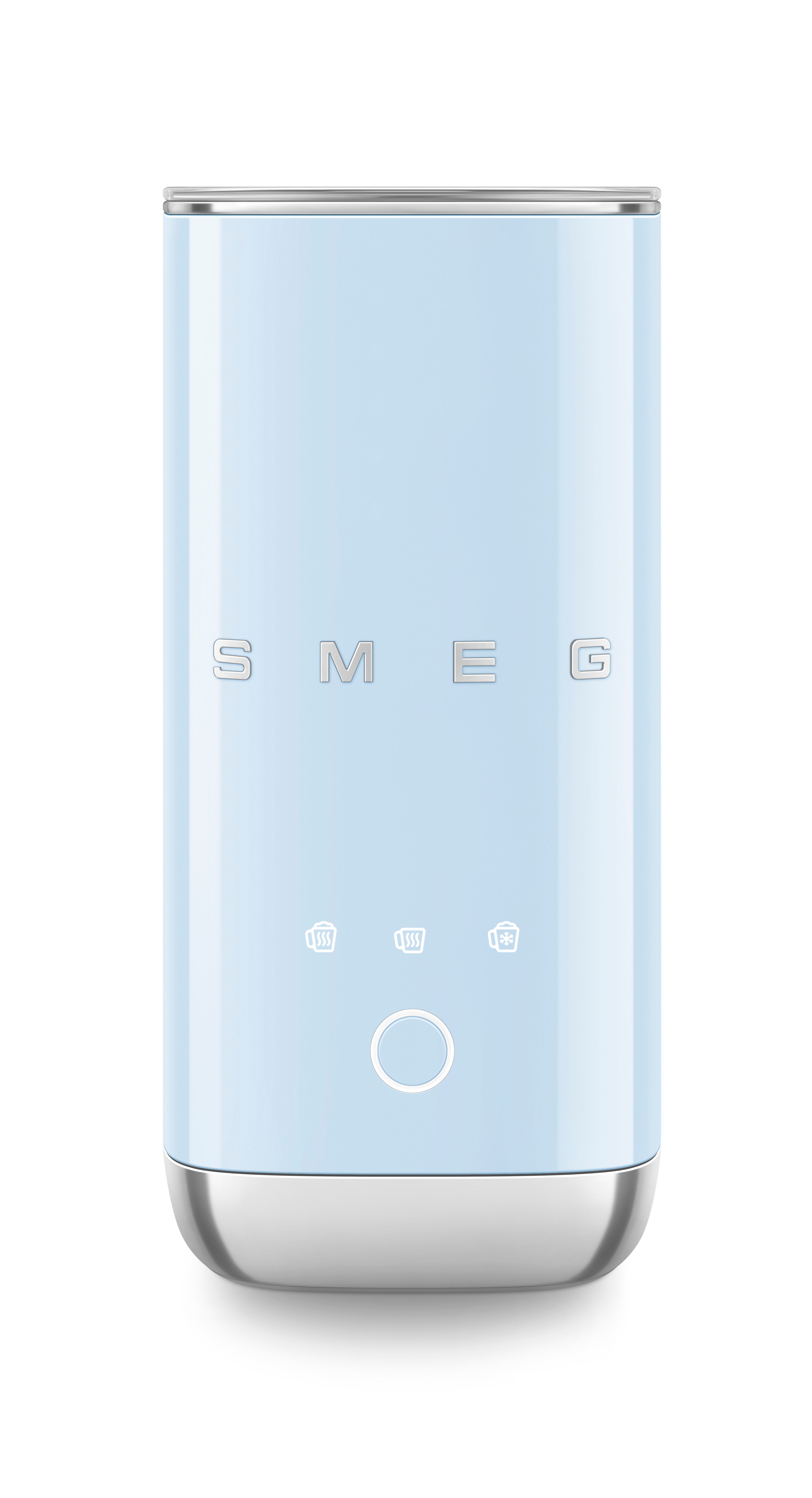 SMEG Portable Milk Frother (Pastel Blue)