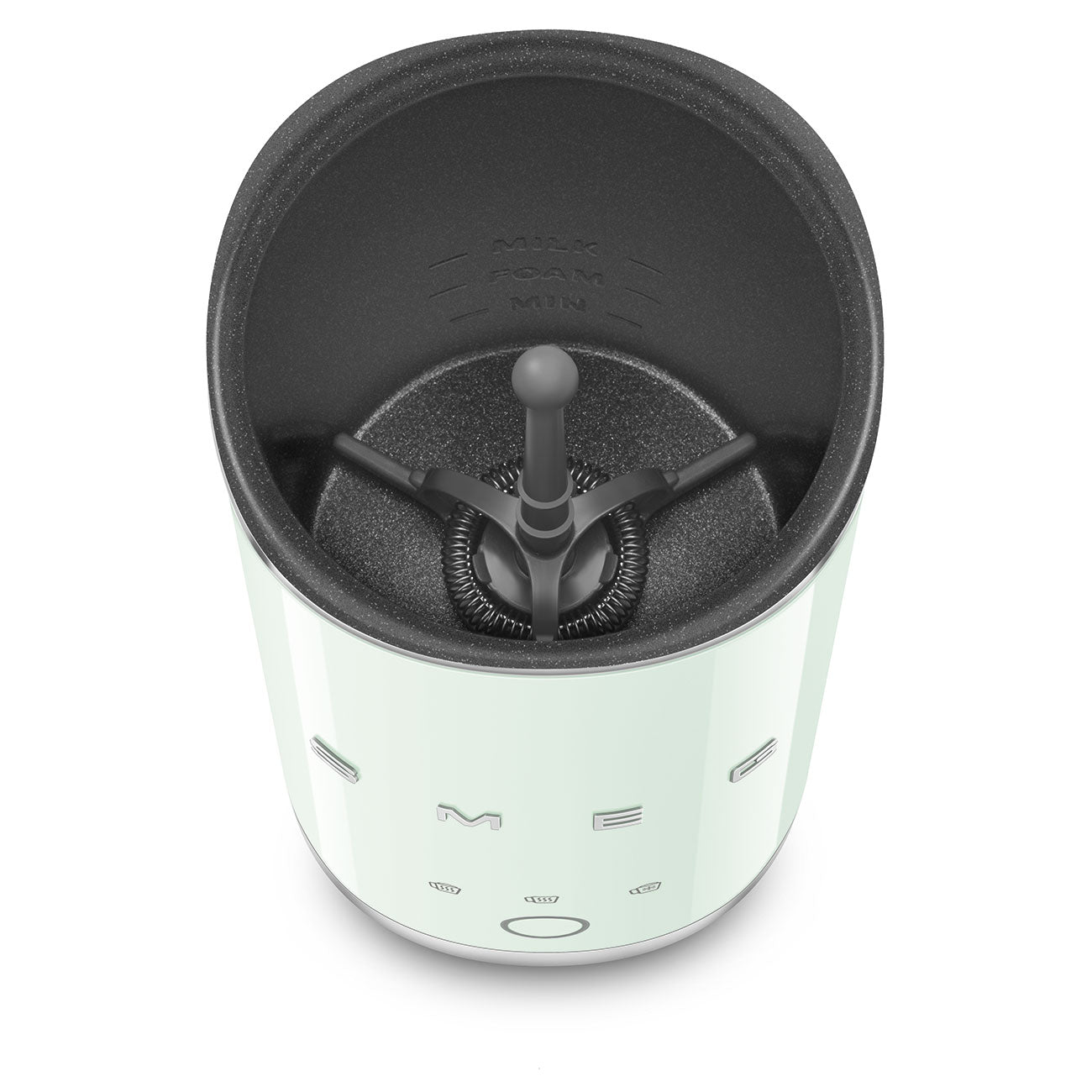SMEG Portable Milk Frother (Pastel Green)