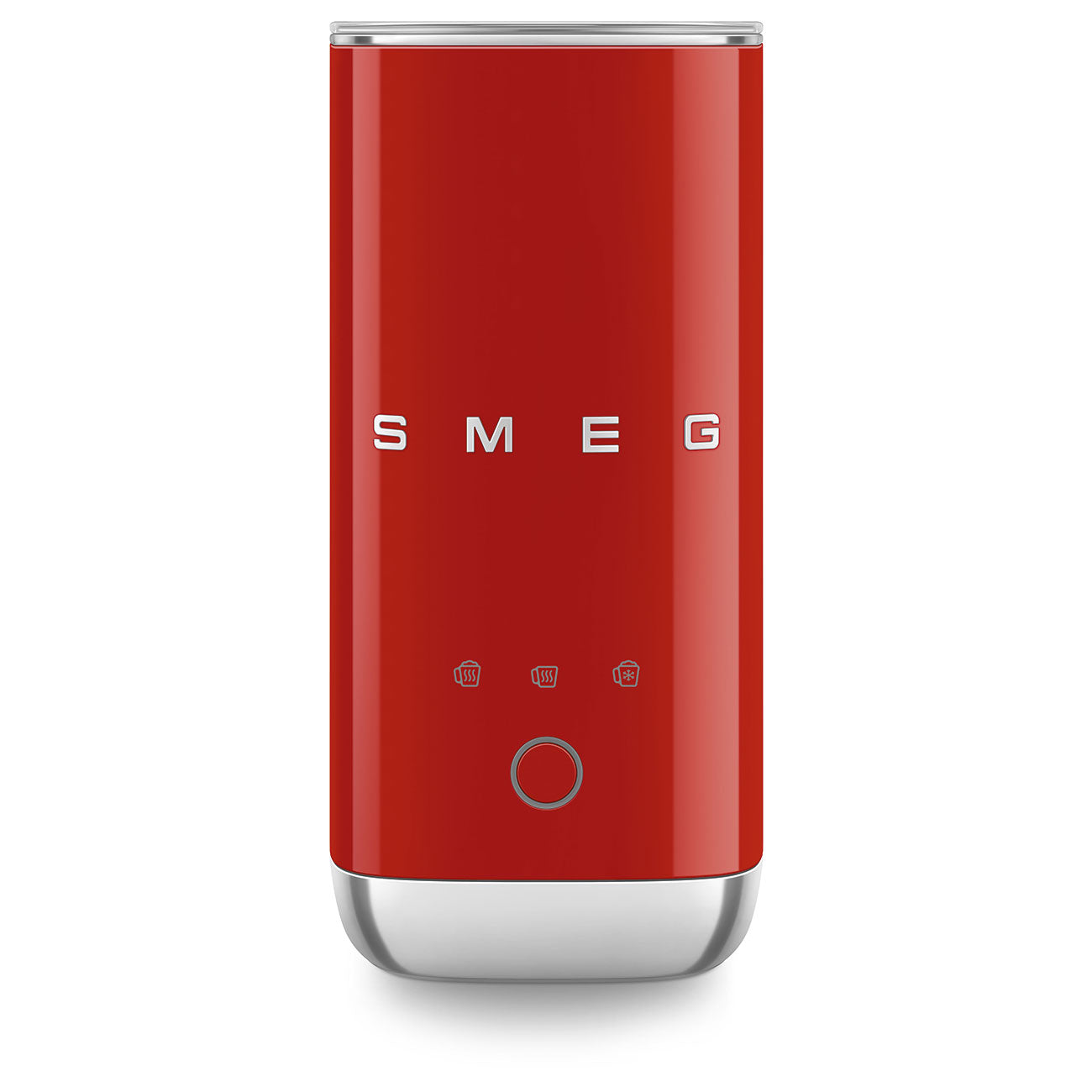 SMEG Portable Milk Frother (Red)