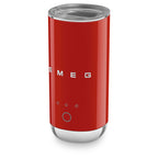 SMEG Portable Milk Frother (Red)