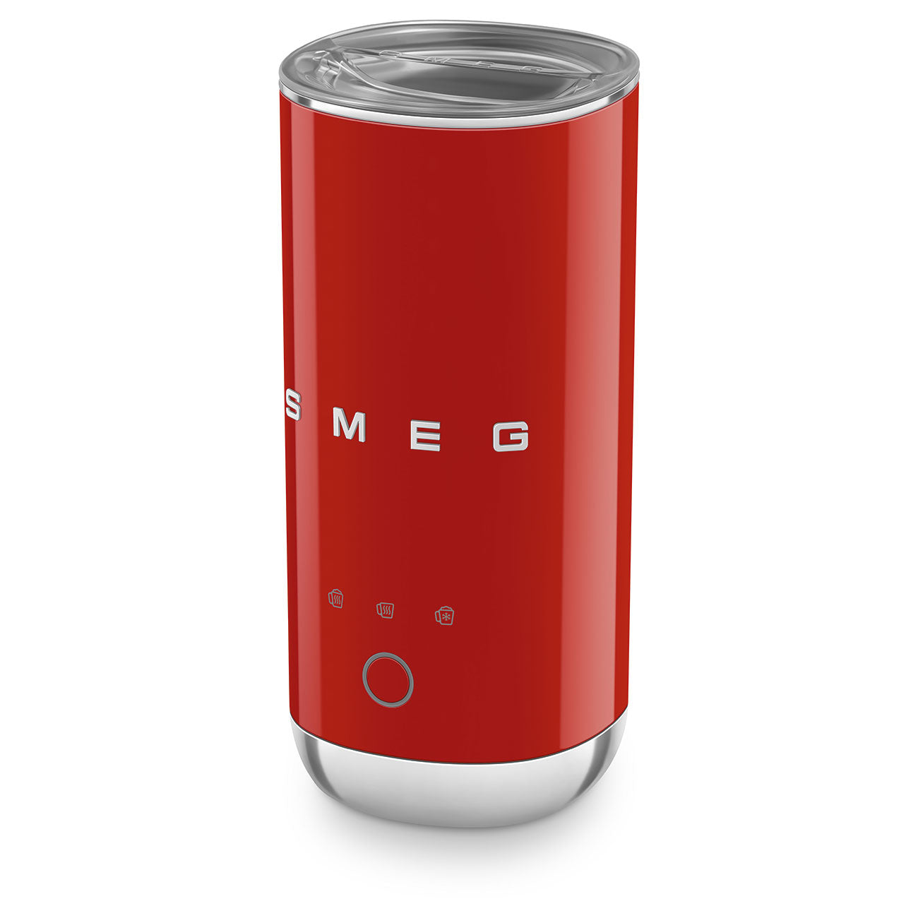 SMEG Portable Milk Frother (Red)