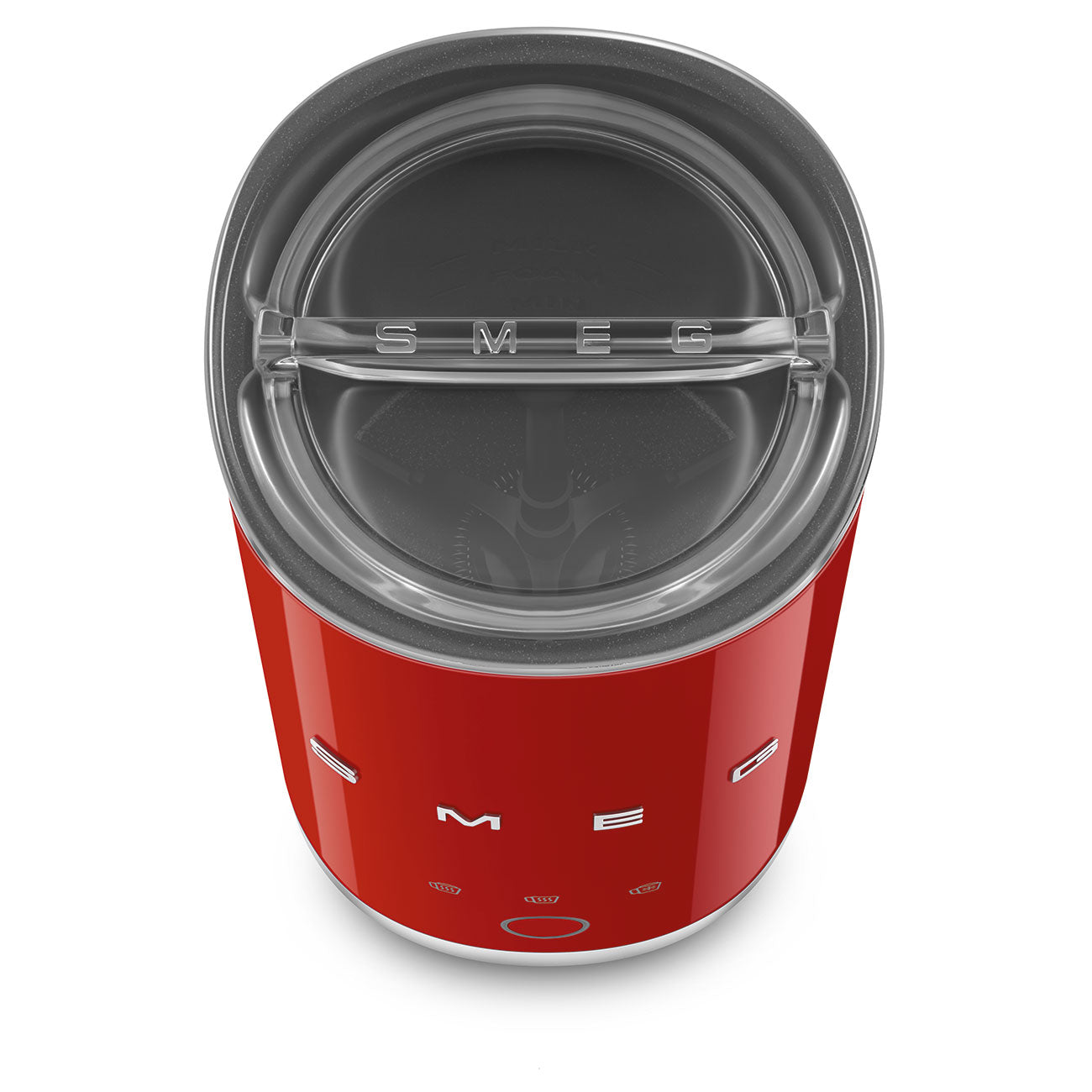 SMEG Portable Milk Frother (Red)