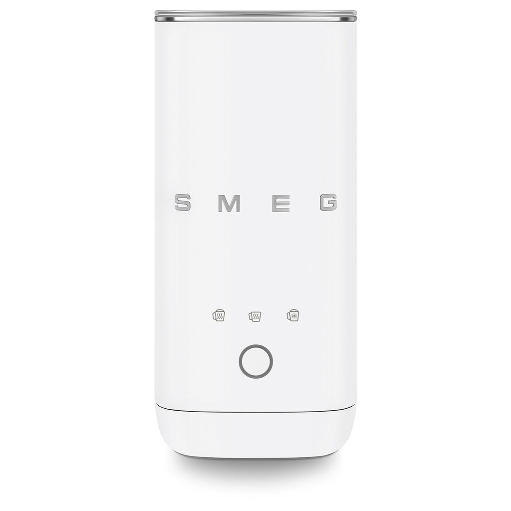 SMEG Portable Milk Frother (White Matte)