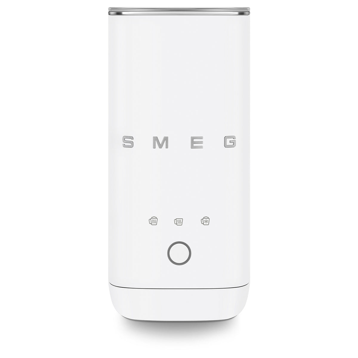 SMEG Portable Milk Frother (White Matte)