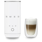 SMEG Portable Milk Frother (White Matte)