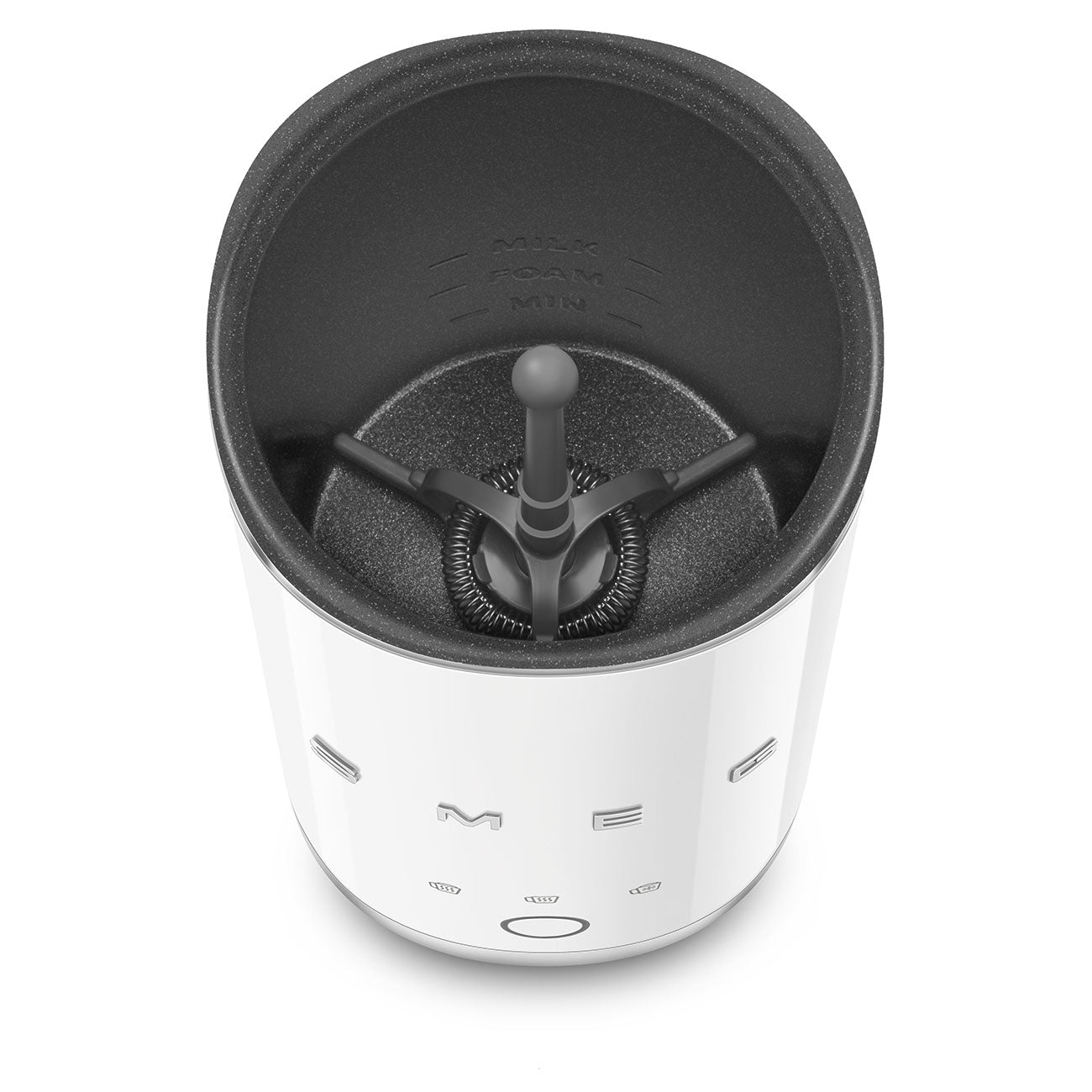 SMEG Portable Milk Frother (White)