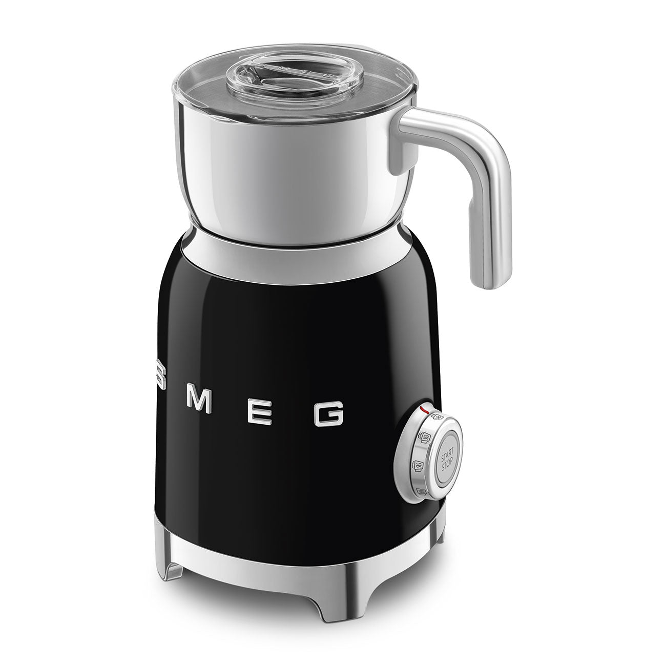 SMEG Milk Frother with 2 Discs (Black)