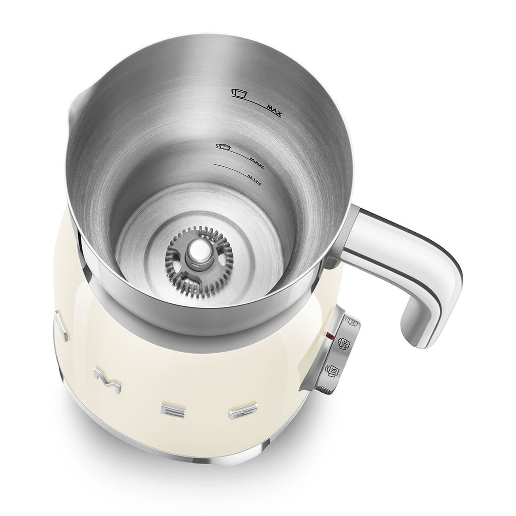 SMEG Milk Frother with 2 Discs (Cream)