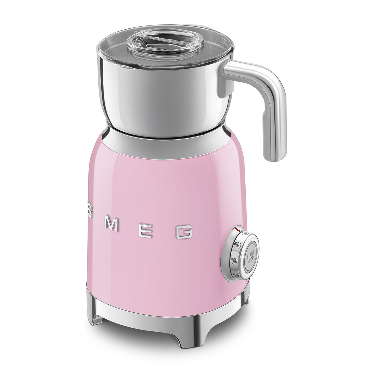 SMEG Milk Frother with 2 Discs (Pink)