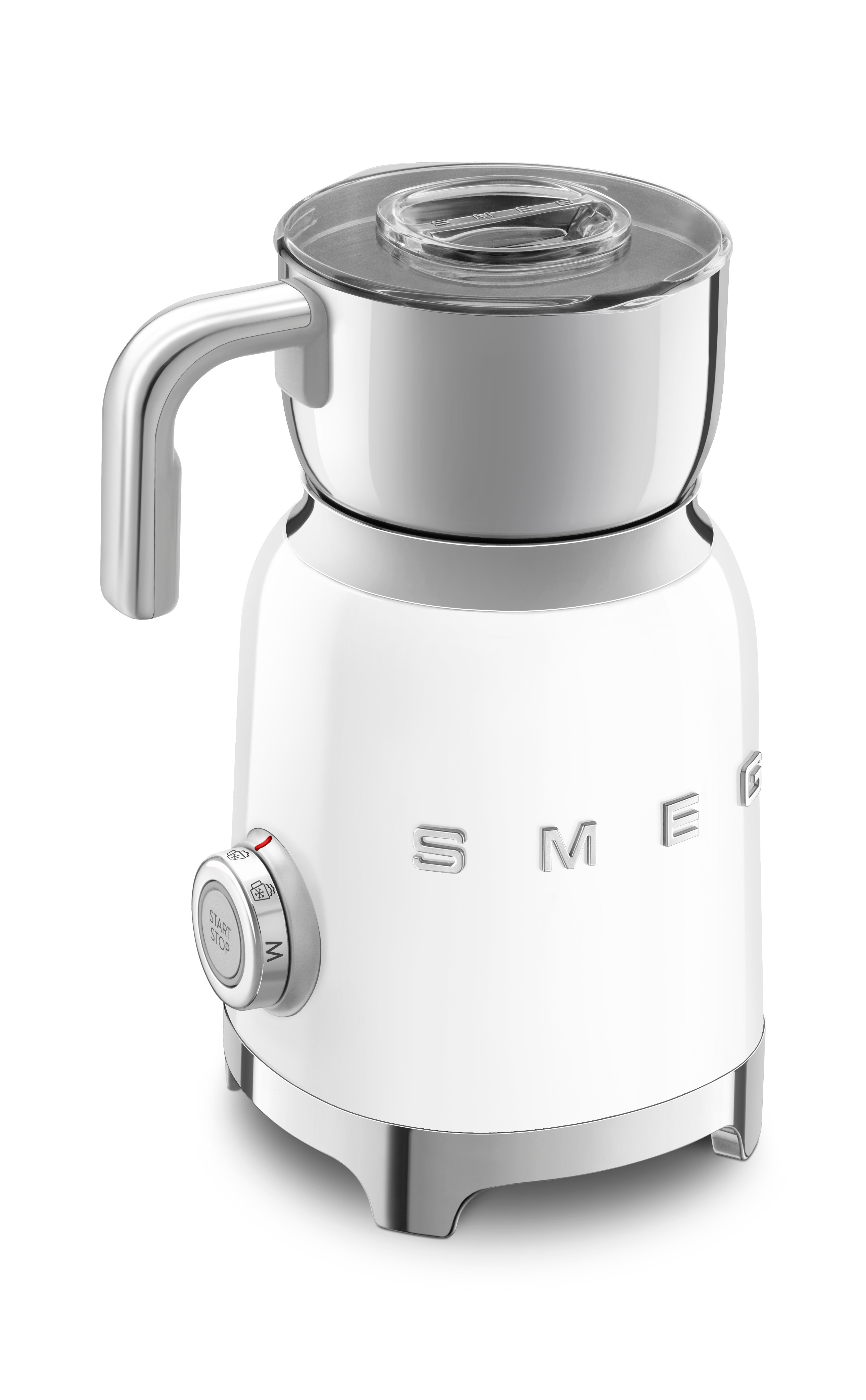 SMEG Milk Frother with 2 Discs (White)