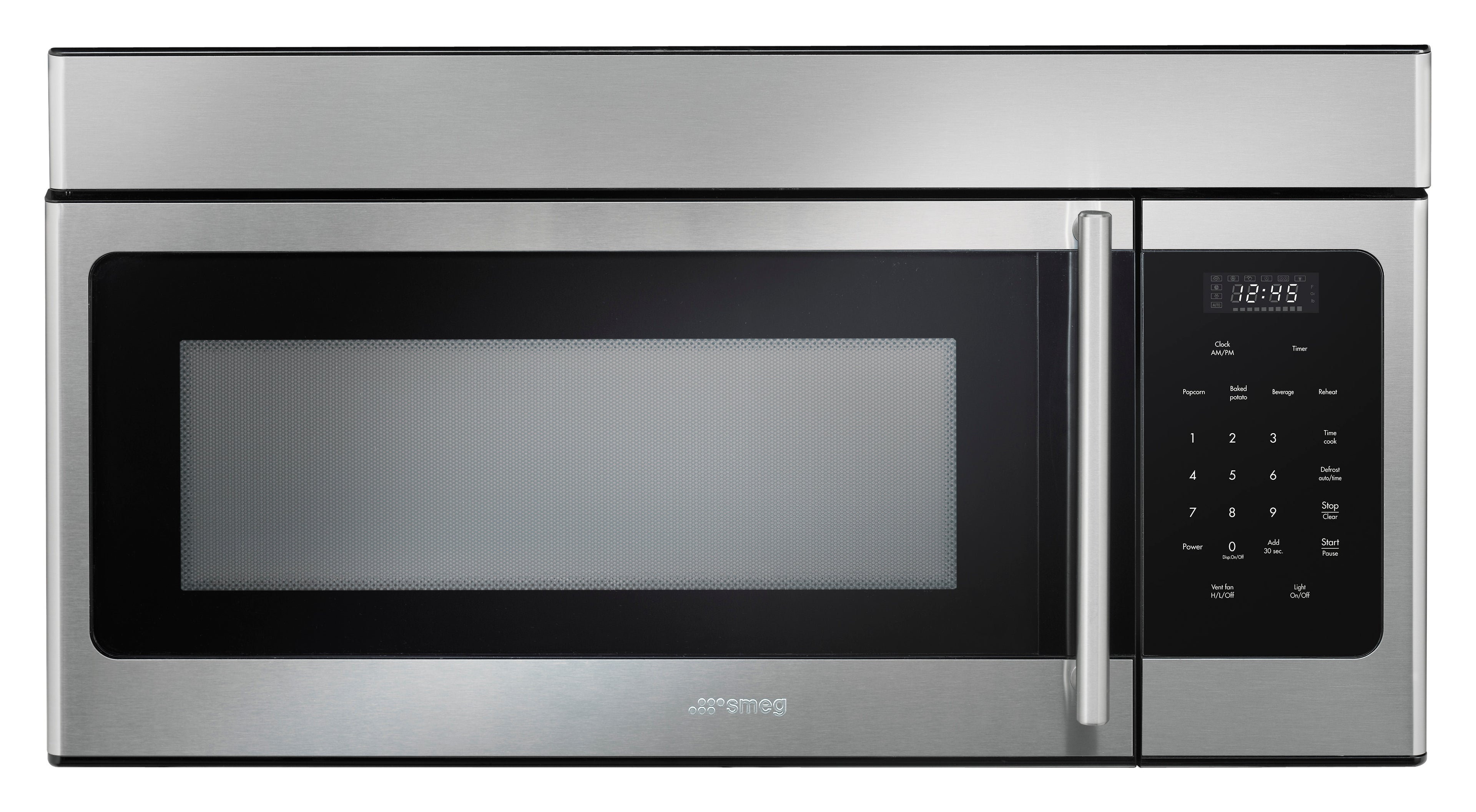 SMEG 30" 1.6 cu. ft. Over The Range  Microwave (Stainless Steel)