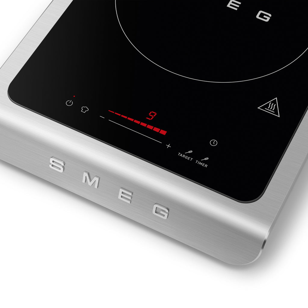 SMEG Portable Induction Cooktop (White Matte)