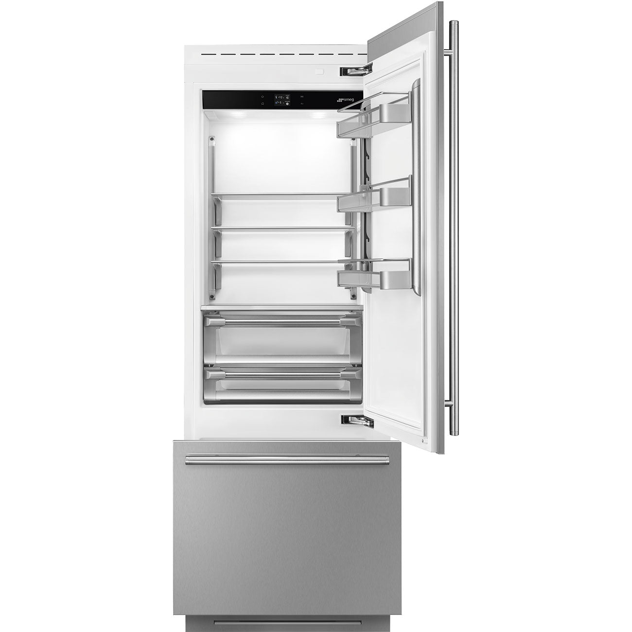 30" Built-In Fridge with Convertible Freezer - RIGHT HINGE