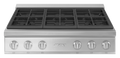 SMEG Portofino 36" Gas Cooktop (Stainless Steel)