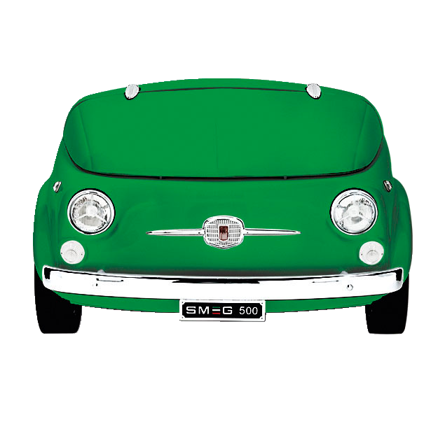 SMEG x FIAT® 500 Mini Bar Fridge (Green)