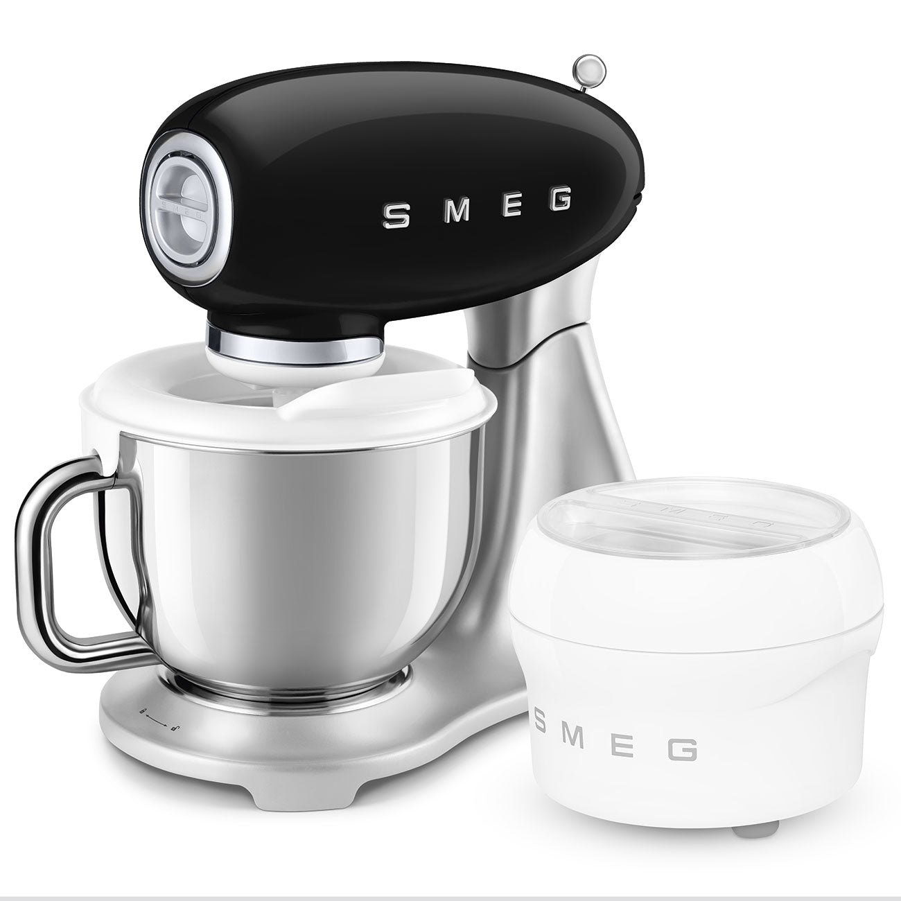 SMEG Stand Mixer 4.8L with Stainless Steel (Black)