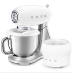 SMEG Stand Mixer 4.8L with Stainless Steel (White)