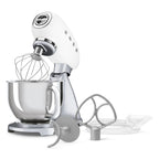 SMEG Stand Mixer 4.8L with Stainless Steel (White)