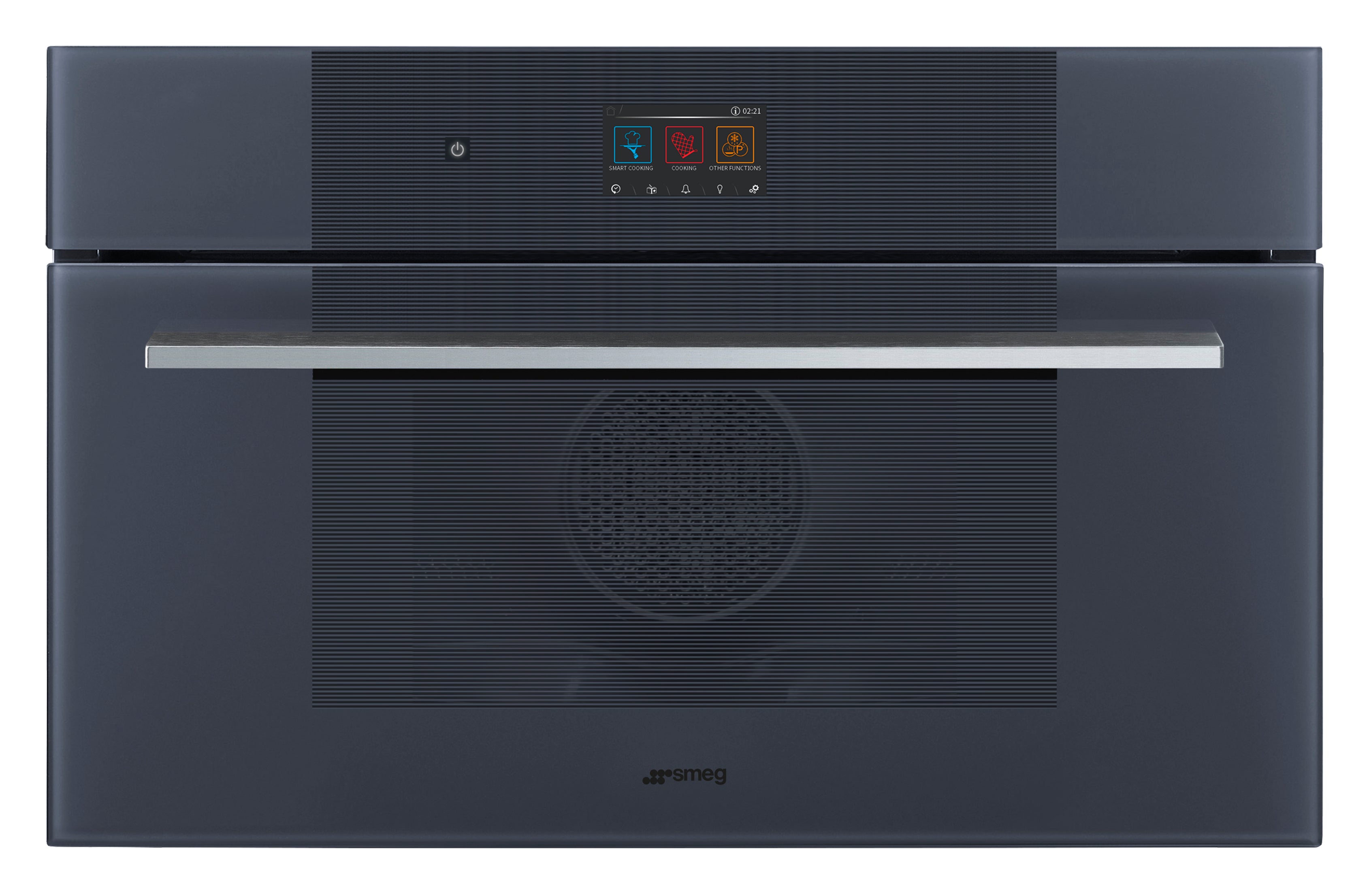 SMEG 30" Compact Speed Oven with Touch Control (Neptune Gray)